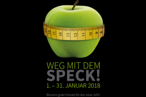 Weg mit dem Speck | Gesundheitsaktion im Januar 2018 in Büsum