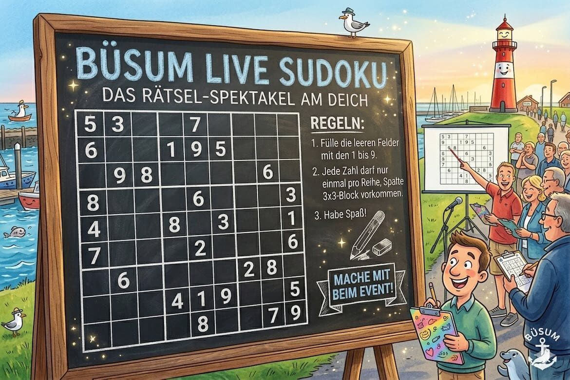 Endlich auch Sudoku auf büsum-live spielen